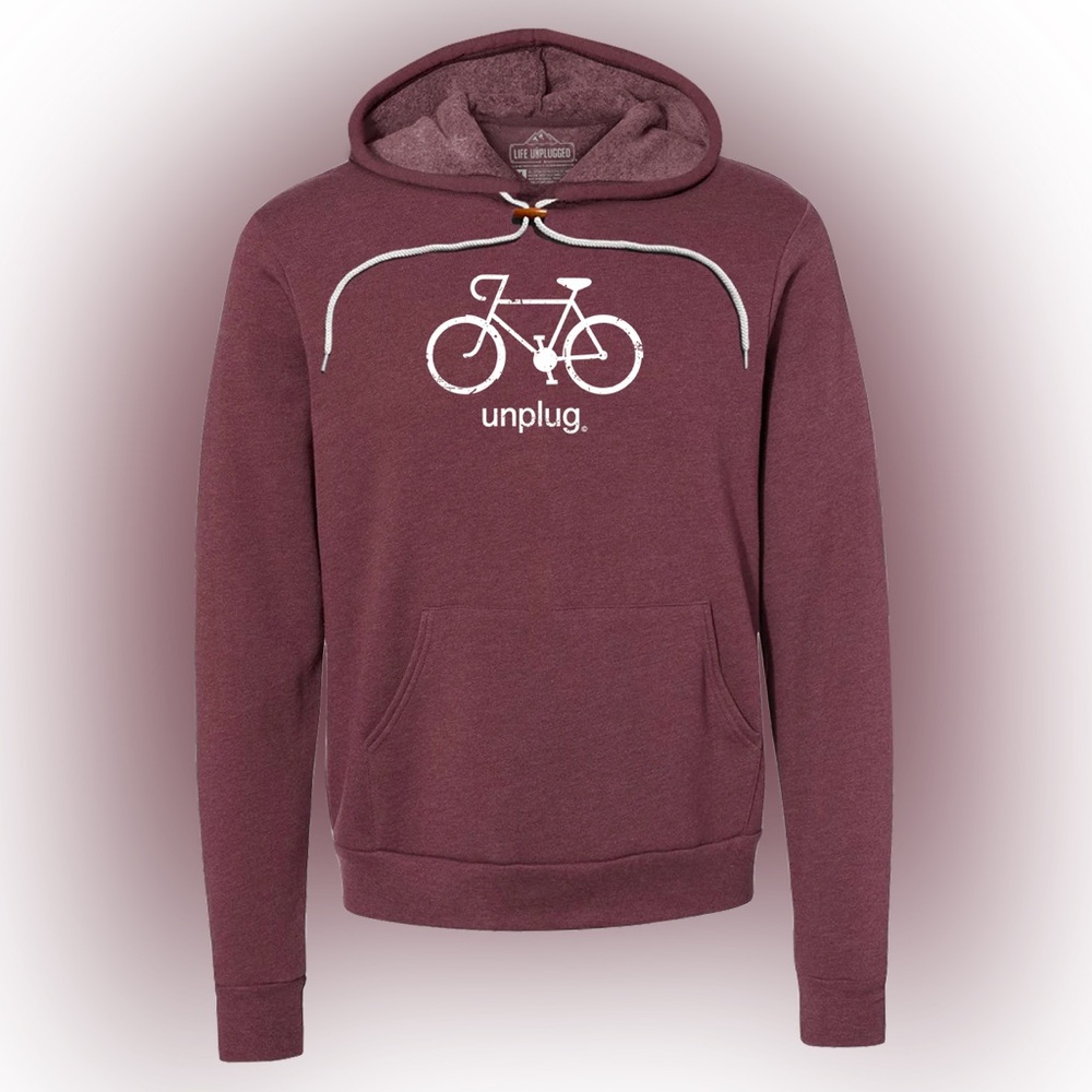 Life Unplugged Road Bike Super Soft Hoodie